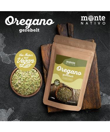  Monte Nativo Monte Nativo Dried Oregano (500g) - Oregano - Dried Oregano - Dried Aromatic Spices - Perfect for Cooking and Seasoning - Int - Buy Online on GoSupps.com