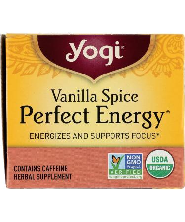  Yogi Yogi Tea Perfect Energy Vanilla Spice 16 Tea Bags 32 g - Buy Online on GoSupps.com