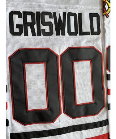 Buy Clark Griswold #00 X-Mas Christmas Vacation Movie Hockey Jersey - White | International Shipping Available - Buy Online on GoSupps.com