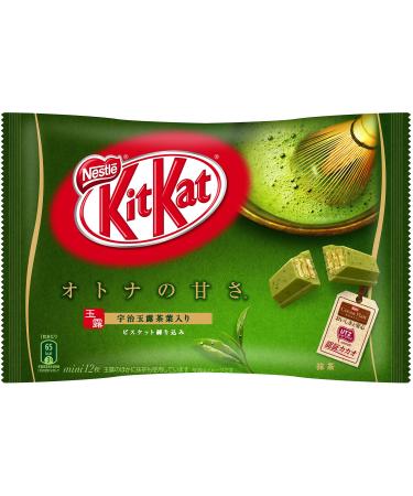Nestle Kitkat Matcha Flavour Mini Chocolate Bar 12pcs 144g