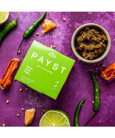 Payst Fresh Thai Green Curry Paste. Fresh Handmade in London Authentic Thai cooking paste. 100g. Serves 2. - Buy Online on GoSupps.com