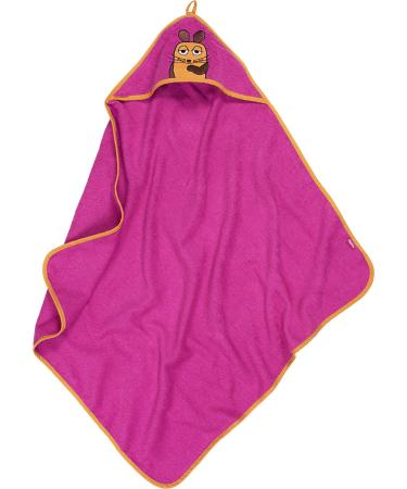 Playshoes Baby Terry Cloth Hooded Towel Bath Towel The Mouse Pink 100x100cm