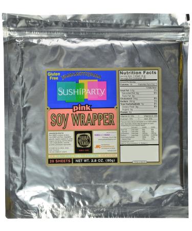 Yamamotoyama Soy Wrapper Pink 20 Count 20 Count (Pack of 1) - Buy Online on GoSupps.com