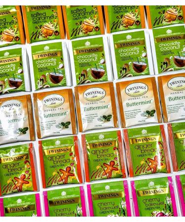  Twinings Twinings Take a Break Indulgence Large Green Tea Tin 120 Wrapped Tea Bags All 5 Flavours - Buy Online on GoSupps.com