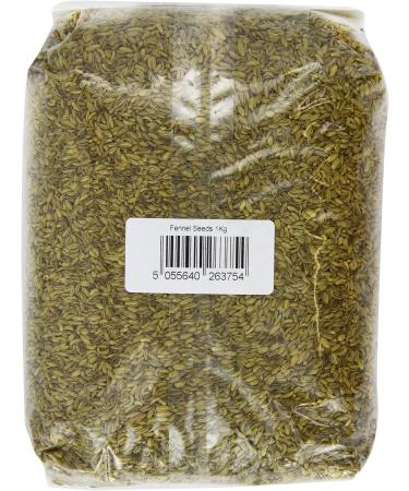 JustIngredients Essential Fennel Seeds 1kg - Pack of 2 - Buy Online on GoSupps.com