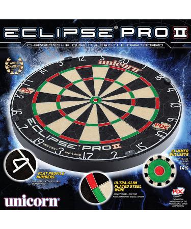 Unicorn Eclipse Pro2 Dartboard - Professional Quality for Precision Dart Throwers - Buy Online on GoSupps.com