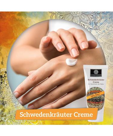 Swedish Herbs Cream Balm | Cortisone-Free | Soothes Dry Skin & Wounds | Herbsnroots 100ml - Buy Online on GoSupps.com