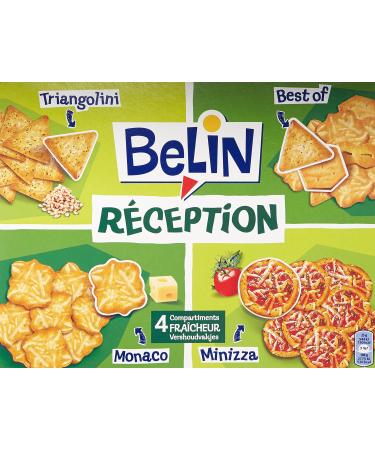 Belin Reception Assortment Monaco/Minizza/Triangolini/Best Of Extra Fins The Box of 380g