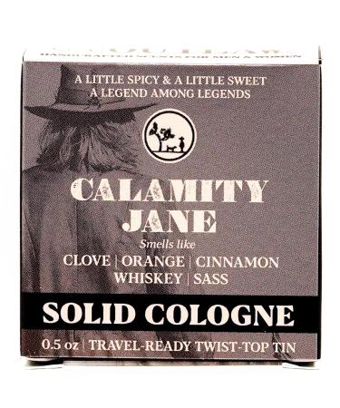 Spicy and Sweet Solid Cologne - Clove Orange Cinnamon Whiskey Scent - Calamity Jane by Outlaw - Men's or Women's Cologne - Buy Online on GoSupps.com