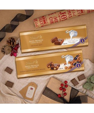 Lindt - Gold Bar Hazelnut & Raisin - 300g (Pack of 1) - Buy Online on GoSupps.com