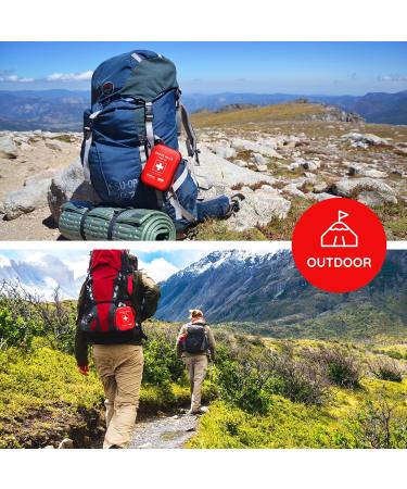First Aid Set for Outdoor Activities | Travel Kit DIN 13167 for Hiking Camping Motorcycle & Bicycle Emergencies Portable First Aid Solution - Buy Online on GoSupps.com