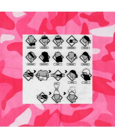 Mumbi 30574 Camouflage Pink Mouth & Nose Cover | Stylish Face Mask for Women | International Shipping Available - Buy Online on GoSupps.com