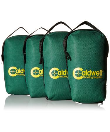 Caldwell Lead Sled Weight Bag with Durable Construction and Water Resistance for Outdoor, Range, Shooting and Hunting Standard  4 Pack