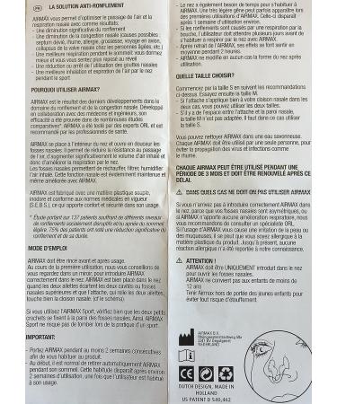 Airmax Classic Nasal Dilators Trial Pack - Anti Snoring Device for Men and Women - Improved Airflow - Small & Medium Sizes - Buy Online on GoSupps.com