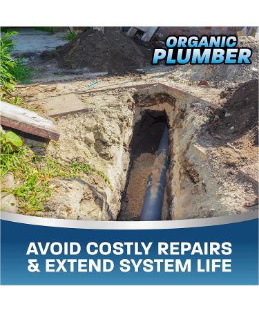Organic Plumber Septic Tank Treatment Tablets - 1 Year Supply | Beneficial Bacteria & Enzyme Cleaner | 12 Flushable Tablets - Buy Online on GoSupps.com