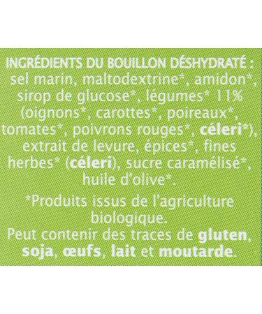 Jardin BiO tic - Vegetable Cube Broth Degreased 90 g (10 x 9 g) - Buy Online on GoSupps.com