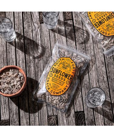South 40 Snacks Premium Jumbo Sunflower Seeds 8oz (Pack of 6) - Batch Roasted, Perfectly Salted, In-Shell Bulk Seeds for Ultimate Freshness - Buy Online on GoSupps.com
