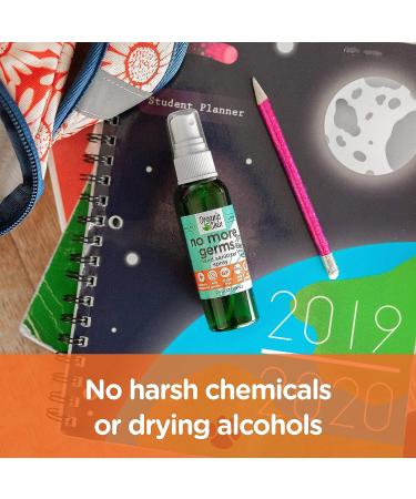 Organic Chix Alcohol-Free Hand Sanitizer - Made in USA | Antibacterial Sanitizer with Pure Essential Oils | 16oz Refill Pouch - Buy Online on GoSupps.com