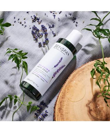 Senspa Lavender Bath Soak 250ml - Vegan Relaxing Bubble Bath - Buy Online on GoSupps.com