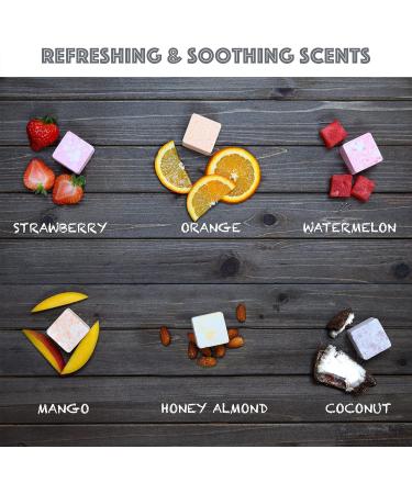 Fathers Day Aromatherapy Shower Steamers Variety Pack - Set of 12 Natural Scented Shower Bombs - Relaxing Gift for Women & Men - Eucalyptus & More Essential Oil Bath Bomb - Birthday Gift Idea - Buy Online on GoSupps.com