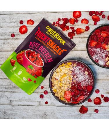 NUTRIPUR Red Berries Bundle - 100g (1 Pack) | Delicious Flavors for International Shipping - Buy Online on GoSupps.com