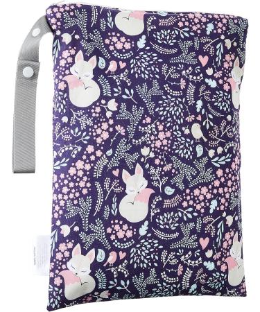 Itzy Ritzy Unisex Baby Travel Happens Wet Bag | Fox Hollow | 1 Pack Perfect for Eco-Friendly Baby Essentials - Buy Online on GoSupps.com