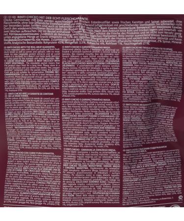 RINTI Chicko Plus Vegetable Tarts with Duck - 12x80g | Premium International Pet Treats - Buy Online on GoSupps.com