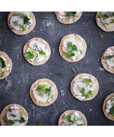 Peter's Yard Sourdough Crackers Bulk Box Individually Portioned 9g packs High Fibre Natural Ingredients (Pack of 100 - catering size) - Buy Online on GoSupps.com