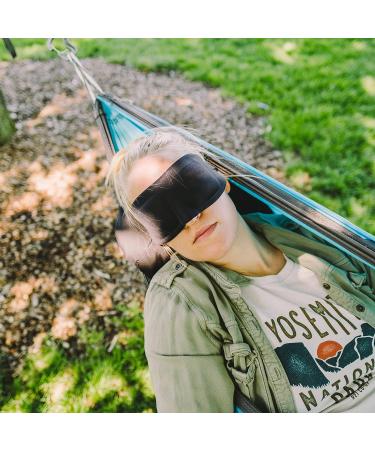 GEAR AID Sleep Mask - Black | For Deep REM Sleep During Travel and Outdoors - Buy Online on GoSupps.com
