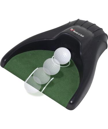JEF World Of Golf Automatic Putting Cup - Black | Improve Your Putting Skills - Buy Online on GoSupps.com