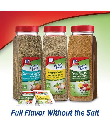 McCormick Perfect Pinch Garlic & Herb Salt Free Seasoning 19 oz - Zesty Flavor for Chicken, Pasta, Salads & More - Buy Online on GoSupps.com