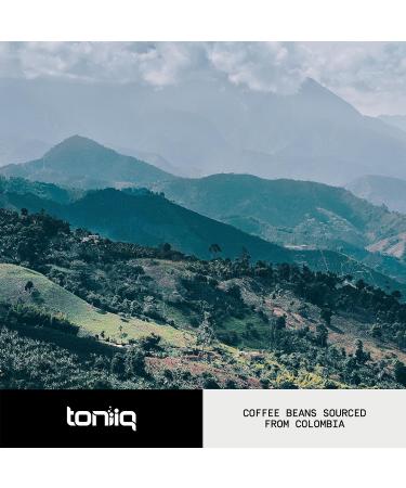 Mushroom Coffee - Ultra High Potency 10:1 Concentrated Extract - Colombian Sourced Beans with 10 Mushroom Blend Lion's Mane & Cordyceps - Rich & Functional Coffee Alternative - Third-Party Lab Tested Mushroom Coffee 105 g - Buy Online on GoSupps.com