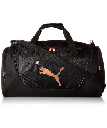 PUMA Evercat Women's Candidate Duffel Bag One Size Black/Rose Gold