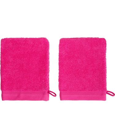 France Luxe Body French-Style Bath Mitt 2-Pack in Pink - Luxurious Exfoliating Gloves - Buy Online on GoSupps.com