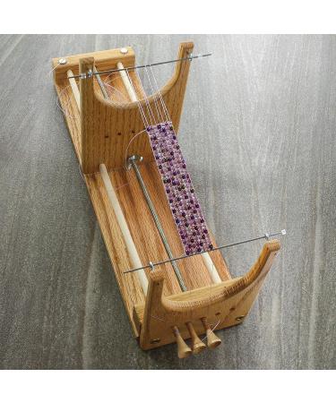 Rick's Beading Loom by The Beadsmith - Wooden Two-Warp Loom for Necklace and Bracelet Designs - Buy Online on GoSupps.com