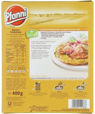 Pfanni Farmer's Breakfast - Pack of 10 (10 x 400g) | Authentic German Convenience Food | International Shipping Available - Buy Online on GoSupps.com