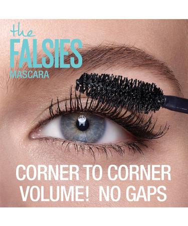 Maybelline Volum' Express Falsies Waterproof Mascara - Very Black (2 Pack) - Buy Online on GoSupps.com