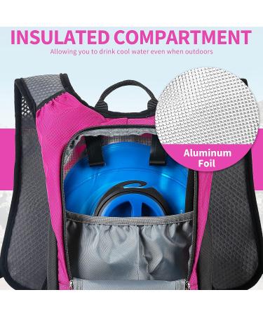 RUPUMPACK Small Hydration Vest Backpack with 2L Water Bladder - Lightweight Hydro Pack for Running, Cycling, Hiking - Kids Men Women - Buy Online on GoSupps.com