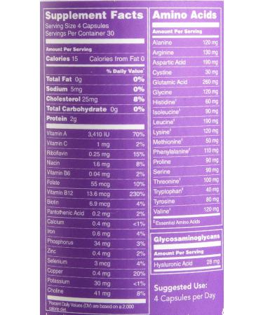 Vital Proteins Beef Liver 750mg | 120 Capsules - Nutrient-Dense Superfood Supplement - Buy Online on GoSupps.com