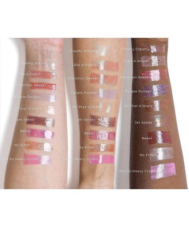 Rinna Beauty Lip Plumping Gloss - Not So Heavy Crown - Vegan Formula | Collagen Boosting, Lip Volumizing, Cruelty-Free Formula | 1pc - Buy Online on GoSupps.com