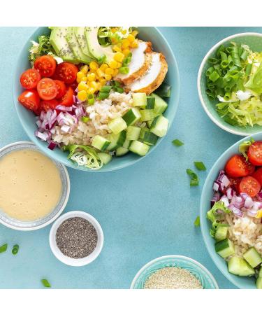 Yupik Raw Black Chia Seeds 1 kg 6 Count Gluten-Free Kosher Vegan Natural Seeds Plant-Based Superfood Rich in Fiber Source of Omega-3 Ideal for Chia Pudding & Smoothies Gels Easily Raw Black Chia Seeds 1kg 6 Count - Buy Online on GoSupps.com