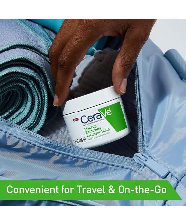 CeraVe Cleansing Balm | Hydrating Makeup Remover with Ceramides & Jojoba Oil | Non-Comedogenic & Fragrance-Free | 1.3 oz - Buy Online on GoSupps.com