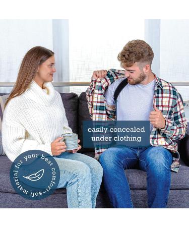 Persanna Posture Corrector Back Brace for Women and Men - Upper Back Support for Shoulder & Neck Pain - Adjustable Straightener for Scoliosis & Kyphosis - Thoracic Spine Trainer - Buy Online on GoSupps.com