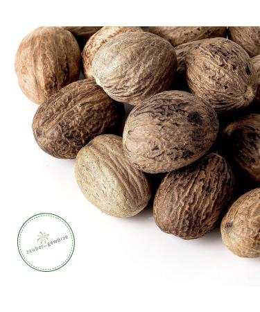 Premium Whole Nutmeg - 10 Pieces for Cheese Dishes Pastries & Punch | Re-lockable Aroma Can | International Shipping - Buy Online on GoSupps.com