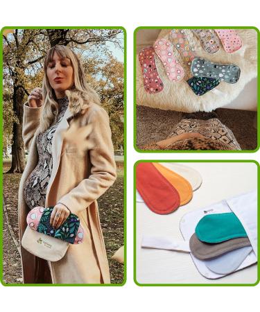 Organic Cotton Storage Bags 3-Pack | Eco-Friendly for Panty Liners Bandages Makeup Pads & More - Buy Online on GoSupps.com