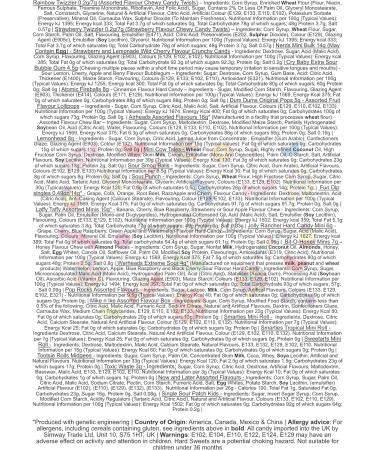 35 American Sweets Box Candy Gift USA Candies - Laffy Taffy/Mike N Ike/Warheads/Airheads - Buy Online on GoSupps.com