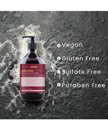 Organic & Botanic Keratin Conditioner 500ml - Nourishing Hair Care for All Hair Types | International Shipping Available - Buy Online on GoSupps.com