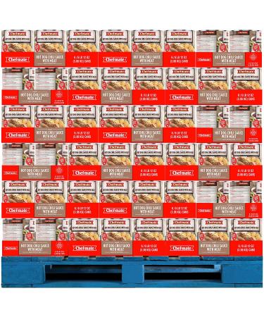 Chef-mate Hot Dog Canned Chili Sauce with Meat - 6 lb 12 oz (#10 Can Bulk) - Buy Online on GoSupps.com