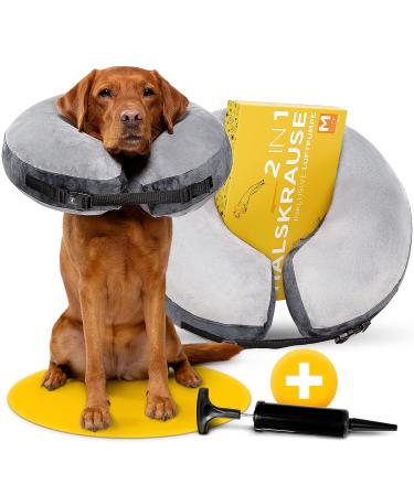 Tierhood - inflatable break ruff for dogs & cats protectively Leck protection dog - dog collar - protective collar dog - neck collar dog - dog collar - frizzy dog - sore crane (m) - Buy Online on GoSupps.com