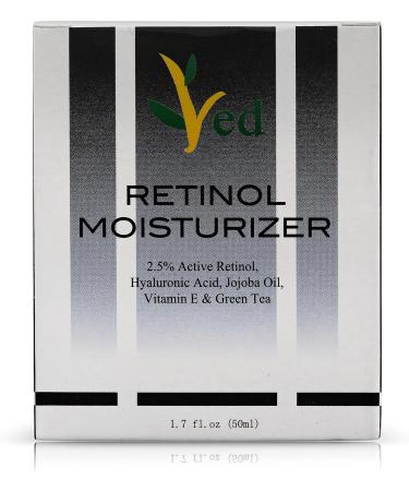 Cr me hydratante Ved Retinol | avec acide hyaluronique vitamine E th vert et huile de jojoba | cr me jour et nuit | limine les rides et am liore le teint | 1 7 oz. / 50 grammes - Buy Online on GoSupps.com